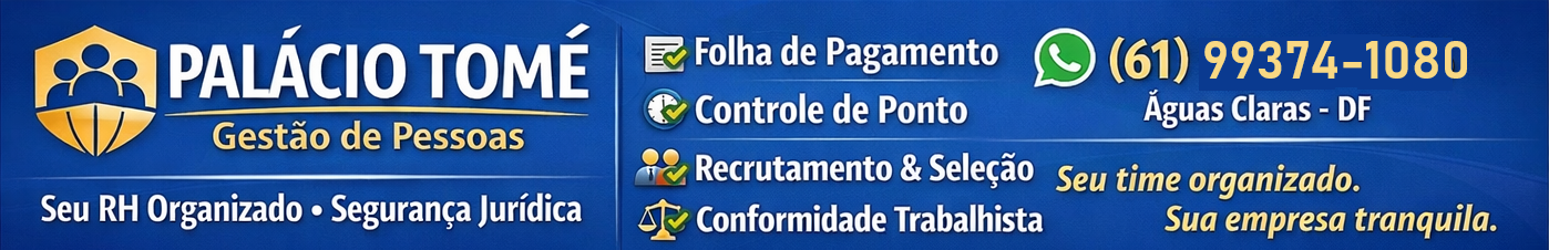 Palácio Tomé – Gestão de Pessoas