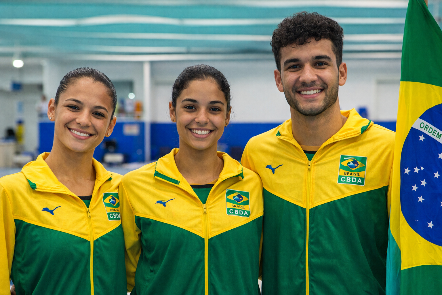 Atletas brasileiros dos esportes aquáticos convocados para competições internacionais